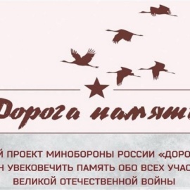 Проект «Дорога памяти» Проект «Дорога памяти»