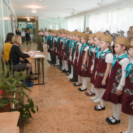 Смотр – конкурс строя и песни, посвященный Дню Защитника Отечества