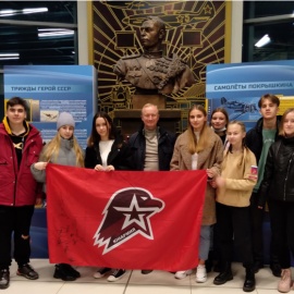 Наши юнармейцы покоряют Москву! Наши юнармейцы покоряют Москву!