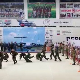 25.03.2022 курсанты ВПК «Витязь» (рук. Дубик О.Г.) приняли участие в закрытии региональных соревнований по художественной гимнастике. 25.03.2022 курсанты ВПК «Витязь» (рук. Дубик О.Г.) приняли участие в закрытии региональных соревнований по художественной гимнастике.