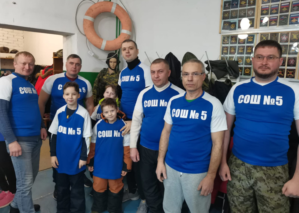 Команда родителей, военно-патриотического клуба «Витязь»