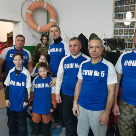 Команда родителей, военно-патриотического клуба «Витязь»